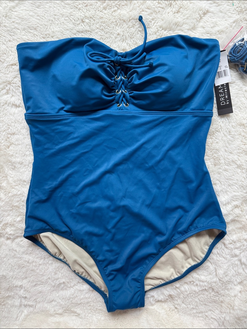 Dreamsuit by Miracle Brands One Piece Swimsuit Swimming Suit Sz 14 NWT NEW
